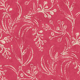 Wallflower Wallpaper - Raspberry - by Mind the Gap. Click for more details and a description.