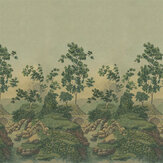 Castle Scene 2 Mural - Forest - by Designers Guild. Click for more details and a description.