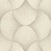 Shell Fan Wallpaper - Platinum - by Albany. Click for more details and a description.
