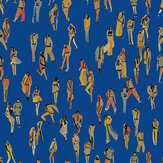 Unique People Wallpaper - Blue - by Tres Tintas. Click for more details and a description.