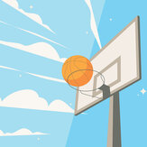 Panoramique Graphic Basketball Hoop Medium Mural - Bleu - Origin Murals. Cliquez pour en savoir plus et lire la description.