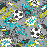 Panoramique Graphic Pixel Footballs Large Mural - Gris - Origin Murals. Cliquez pour en savoir plus et lire la description.