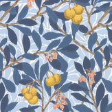Arbutus Wallpaper - Sunflower - by Morris. Click for more details and a description.