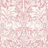Brer Rabbit Wallpaper - Blush - by Morris. Click for more details and a description.