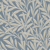 Willow Wallpaper - Woad - by Morris. Click for more details and a description.