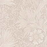 Marigold Wallpaper - Pewter - by Morris. Click for more details and a description.
