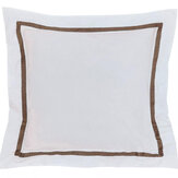 Regency Aperigon Square Pillowcase Pairs  - Alabaster - by Sanderson. Click for more details and a description.