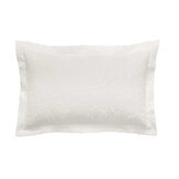 Pure Bachelors Button Oxford Pillowcase - White - by Morris. Click for more details and a description.
