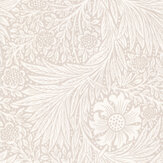 Marigold Wallpaper - Silver - by Morris. Click for more details and a description.