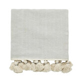 Pure Torshavn Woven Throw - Silver - by Morris. Click for more details and a description.