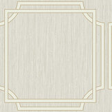 Grasscloth Geo Wallpaper - Cream - by Albany. Click for more details and a description.