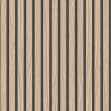 Wood Slat Wallpaper - Light Oak - by Albany