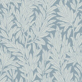 Laurel Leaf Wallpaper - Breeze - by 1838 Wallcoverings. Click for more details and a description.