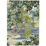 Ancient Canopy Rug - Forest Green - by Sanderson. Click for more details and a description.