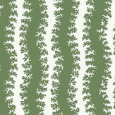 Elkhorn Stripe Wallpaper - Brookes Green  - by Josephine Munsey. Click for more details and a description.