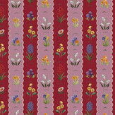 Mavis Wallpaper - Berry Blush - by Wear The Walls. Click for more details and a description.