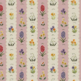 Mavis Wallpaper - Carnation Cream - by Wear The Walls. Click for more details and a description.