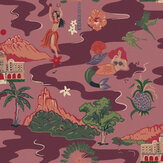 Mahalo Wallpaper - Orchid - by Wear The Walls. Click for more details and a description.