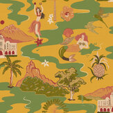 Mahalo Wallpaper - Pineapple - by Wear The Walls. Click for more details and a description.