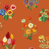Zenith Wallpaper - Cinnamon - by Wear The Walls. Click for more details and a description.