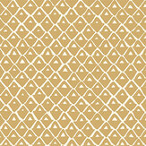 Pineapple Squares Wallpaper - Smith Yellow - by Josephine Munsey. Click for more details and a description.