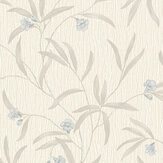 Tiffany Flower Wallpaper - Blue - by Albany. Click for more details and a description.