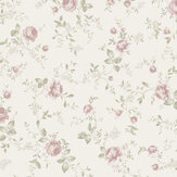Rose Garden Wallpaper - Ivory - by Boråstapeter. Click for more details and a description.