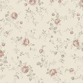 Rose Garden Wallpaper - Beige - by Boråstapeter. Click for more details and a description.