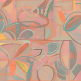Giant Abstract Mural - Pink - by Tres Tintas. Click for more details and a description.