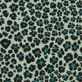 Wilding Velvet Fabric - Spearmint - by Wear The Walls. Click for more details and a description.