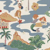Mahalo Fabric - Shell - by Wear The Walls. Click for more details and a description.