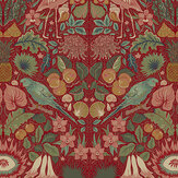 Oasis Velvet Fabric - Crimson - by Wear The Walls. Click for more details and a description.