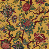Eden Velvet Fabric - Mustard - by Wear The Walls. Click for more details and a description.
