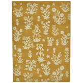 Woodland Glade Rug - Gold - by Sanderson. Click for more details and a description.