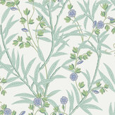 Bamboo Floral Wallpaper - Mambo - by Little Greene. Click for more details and a description.