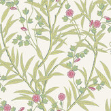Bamboo Floral Wallpaper - Mischief - by Little Greene