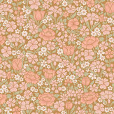 Spring Flowers Wallpaper - Bombolone - by Little Greene. Click for more details and a description.