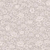 Spring Flowers Wallpaper - French Grey - by Little Greene. Click for more details and a description.