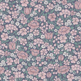 Spring Flowers Wallpaper - Juniper - by Little Greene. Click for more details and a description.