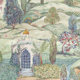 Lodhi Wallpaper - Gold - by Osborne & Little. Click for more details and a description.