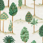 Foresta Wallpaper - Emerald - by Osborne & Little. Click for more details and a description.