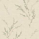 Carmella Floral Texture Wallpaper - Green - by Albany. Click for more details and a description.
