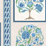 Taniska Wallpaper - Cobalt - by Osborne & Little. Click for more details and a description.