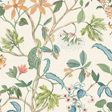 Chellah Wallpaper - Ivory / Blush - by Osborne & Little. Click for more details and a description.