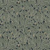 Berry and Leaf Wallpaper - Rosemary - by NextWall. Click for more details and a description.