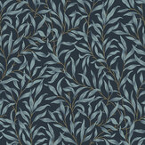 Willow Trail Wallpaper - Aegean Blue - by NextWall. Click for more details and a description.