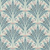 Attingham Wallpaper - Mineral - by Clarke & Clarke. Click for more details and a description.