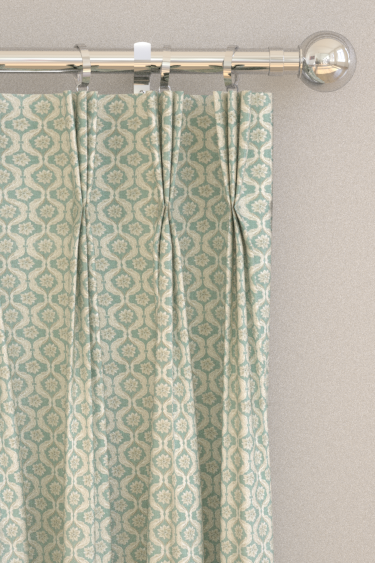 Giverny Curtains - Mineral - by Clarke & Clarke. Click for more details and a description.
