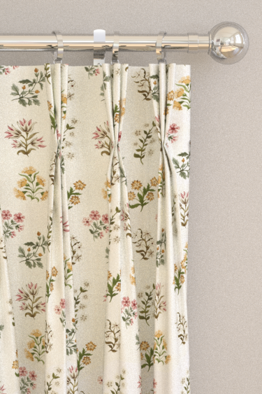 Leiden Curtains - Blush / Ochre - by Clarke & Clarke. Click for more details and a description.
