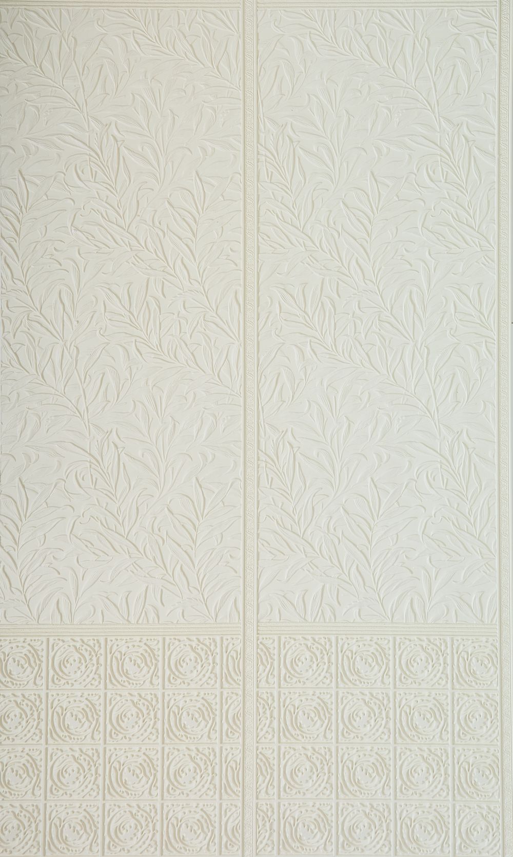Willow Boughs Dado Wallpaper - Paintable - by Lincrusta